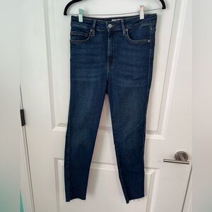 We The Free Skinny Jeans Raw Hem Size 29